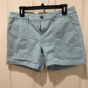 CAbi Light Blue Women's Cargo Shorts